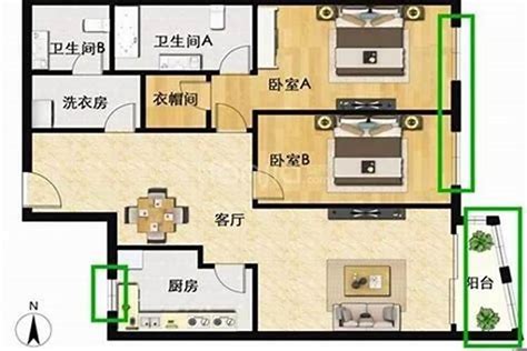 坐南朝北风水分析|【房屋座向風水】認識房屋座向風水：坐南朝北財位佈置指南，提。